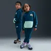Nike Little Kids' Fleece Pullover Hoodie And Jogger Pants Set In Blue