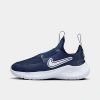 Nike Flex Runner 3 Little Kids' Shoes In Midnight Navy/white