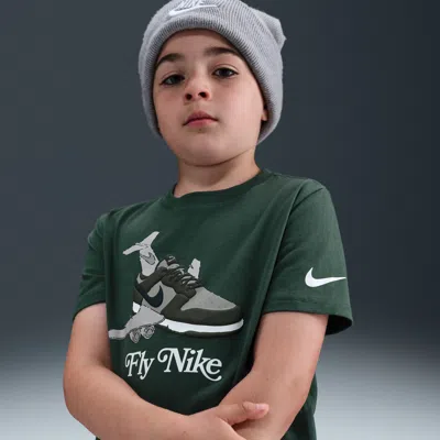 Nike Little Kids' "fly " T-shirt In Green