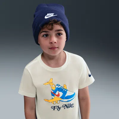 Nike Little Kids' "fly " T-shirt In White