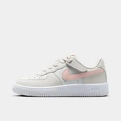 NIKE NIKE LITTLE KIDS' FORCE 1 LOW EASYON STRETCH LACE CASUAL SHOES (8C-Y)
