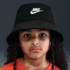 Nike Little Kids' Futura Apex Bucket Hat In Black