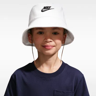 Nike Little Kids' Futura Apex Bucket Hat In White