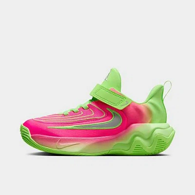 NIKE NIKE LITTLE KIDS' GIANNIS IMMORTALITY 4 STRETCH LACE BASKETBALL SHOES