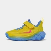 Nike Little Kids' Giannis Immortality 4 Stretch Lace Basketball Shoes In Yellow