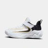 Nike Boys  Giannis Immortality 4 In White/black/metallic Gold