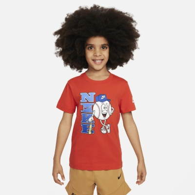 Nike Little Kids' Graphic T-shirt In Red