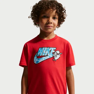 Nike Little Kids' Graphic T-shirt In Red