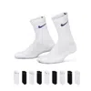 Nike Little Kids' Holiday Crew Boxed Set (9 Pairs) In White