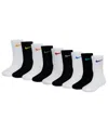 Nike Little Kids Holiday Crew Socks Box Set, 9-pack In Black
