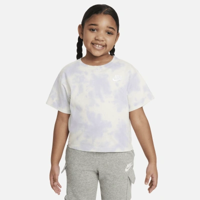 Nike Little Kids' Icon T-shirt In Purple