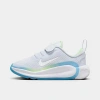 Nike Infinity Flow Little Kids' Shoes In Football Grey/barely Volt/photo Blue/white