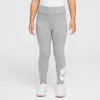 Nike Little Kids' Leggings In Gray