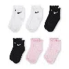 Nike Little Kids' Lettuce Welt Ankle Socks (6 Pairs)