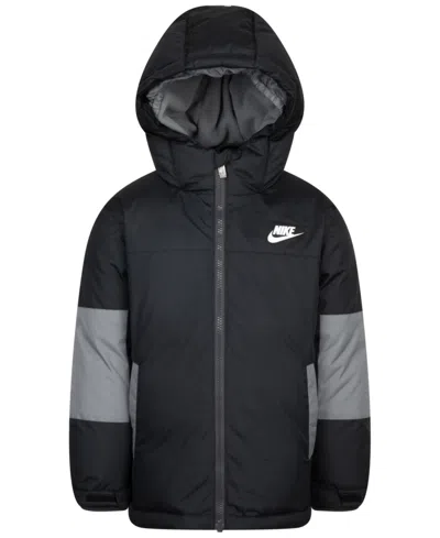Nike Little Kids Neutral 3-in-1 System Jacket In Black