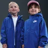 Nike Water Repellent Rain Jacket In Blue