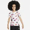 Nike Little Kids' Sole Food Printed T-shirt In White