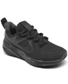 Nike Little Kids Star Runner 4 Casual Sneakers From Finish Line In Black,white