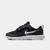 Nike Kids' Tanjun Ez Sneaker In Black/smoke Grey/photon Dust/metallic Silver