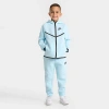 Nike Little Kids Tech Fleece Full-zip Set In Blue