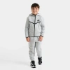 Nike Little Kids Tech Fleece Full-zip Set In Gray