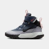 Nike Little Kids' Terrascout Stretch Lace Boots In Thunder Blue/black/cement Grey/pure Platinum