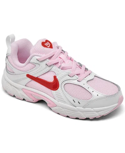 Nike Little Kids V5 Rnr Casual Sneakers From Finish Line In Pink
