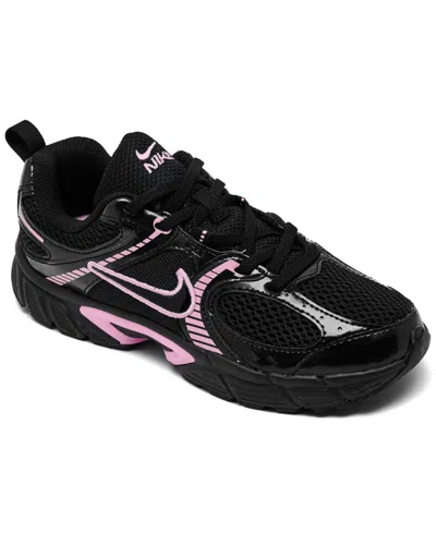 Nike Little Kids V5 Rnr Elastic Lace Lifestyle Sneakers From Finish Line In Black