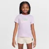 Nike Little Kids' Wildflower Futura T-shirt In Pink
