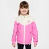 Nike Little Kids' Windrunner Jacket In Pink