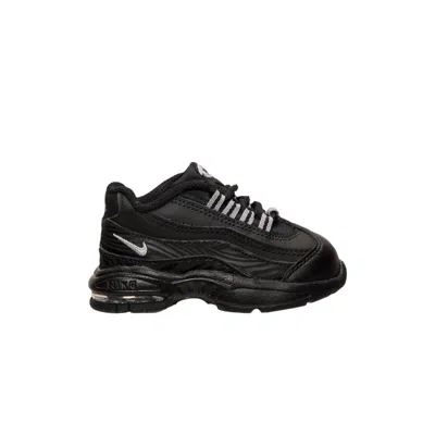 Pre-owned Nike Little Max 95 Td 'black Silver' | Infant Size 6