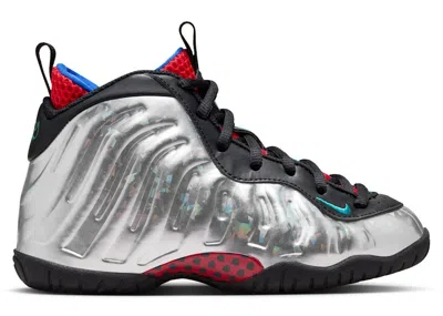 Pre-owned Nike Little Posite One Allstar (2024) Sneakers In Metallic Silver/dusty Cactus/black In Multi