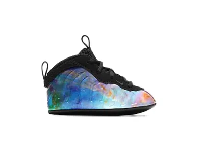 Pre-owned Nike Little Posite One Big Bang Sneakers In Black