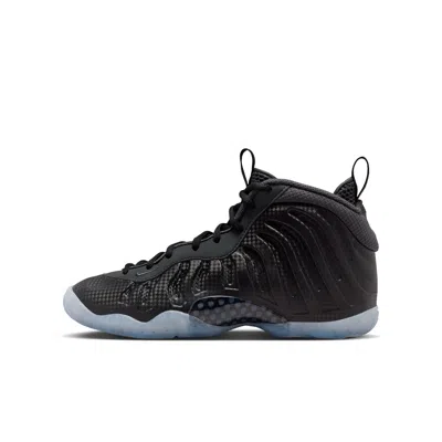 Nike Little Posite One Big Kids' Shoes In Black