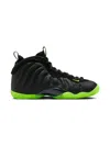 Nike Little Posite One "black/volt" Sneakers In Black