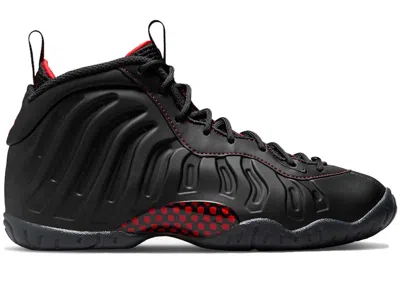 Pre-owned Nike Little Posite One Bred Sneakers In Black/anthracite