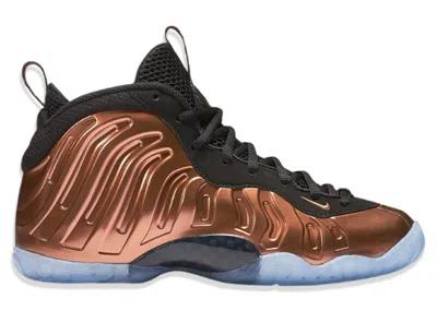 Pre-owned Nike Little Posite One Copper (2024) Sneakers In Black/metallic Copper/off Noir