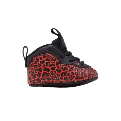 Pre-owned Nike Little Posite One Crib 'lava' | Red | Infant Size 3