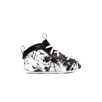 Pre-owned Nike Little Posite One Crib 'shattered Backboard' | White | Infant Size 4