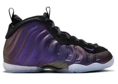 Pre-owned Nike Little Posite One Eggplant (2024) Sneakers In Black/varsity Purple
