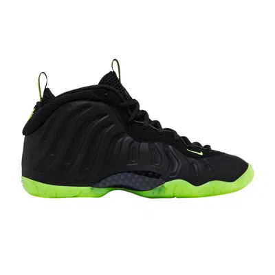 Pre-owned Nike Little Posite One Gs 'black Volt' | Kid's Size 4