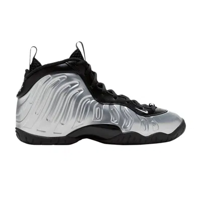 Pre-owned Nike Little Posite One Gs 'chrome' | Silver | Kid's Size 6