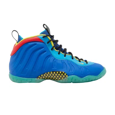 Pre-owned Nike Little Posite One Gs 'multi-color' | Blue | Kid's Size 4.5