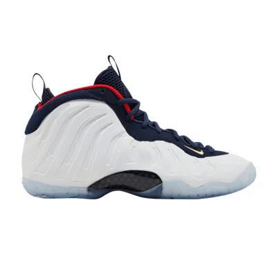 Pre-owned Nike Little Posite One Gs 'olympic' 2024 | White | Kid's Size 6.5