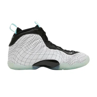 Pre-owned Nike Little Posite One Gs 'warped Grid' | White | Kid's Size 5