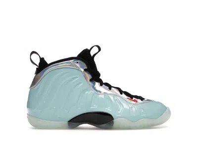 Pre-owned Nike Little Posite One Mixtape Sneakers In Copa/summit White/black