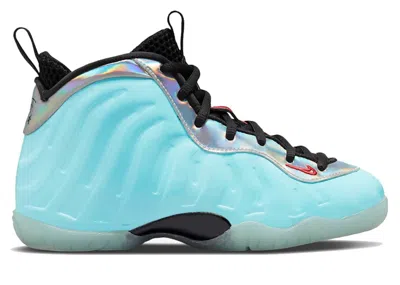 Pre-owned Nike Little Posite One Mixtape Sneakers In Copa/summit White/black