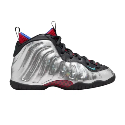 Pre-owned Nike Little Posite One Ps 'all-star' | Silver | Kid's Size 13