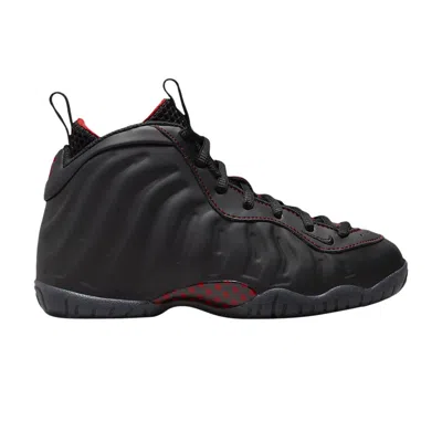 Pre-owned Nike Little Posite One Ps 'bred' | Black | Kid's Size 10.5