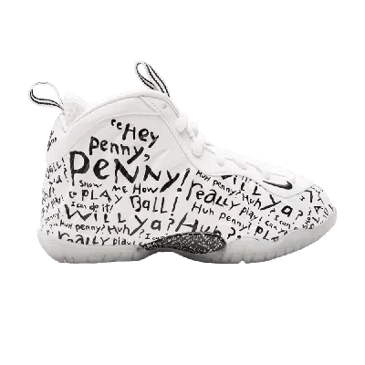 Pre-owned Nike Little Posite One Ps 'lil Penny' In White